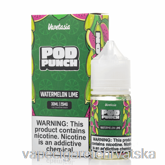 Vape Cigarete Lubenica Limeta - Vapetasia Pod Punch Soli - 30 Ml 25 Mg